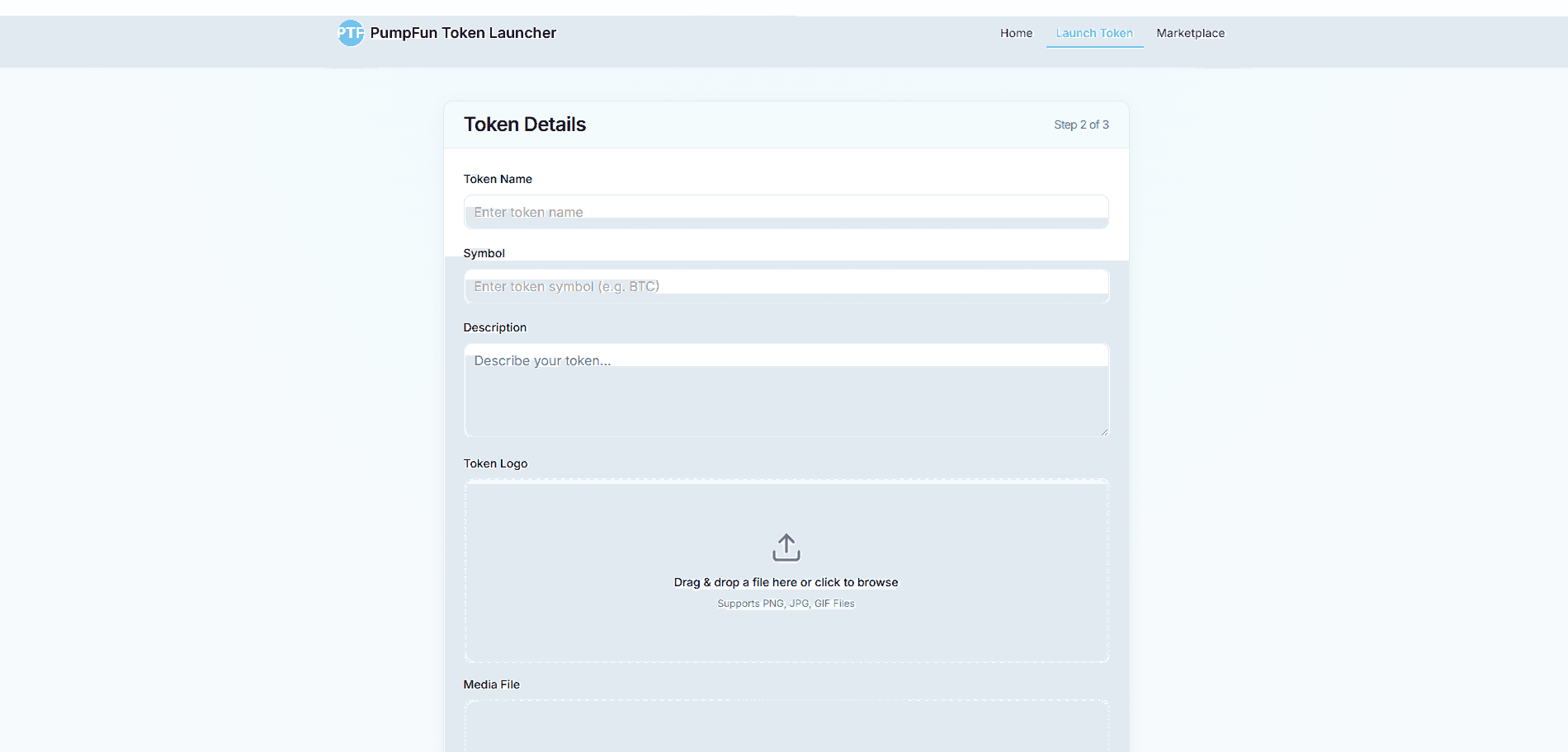 Token Metadata Upload